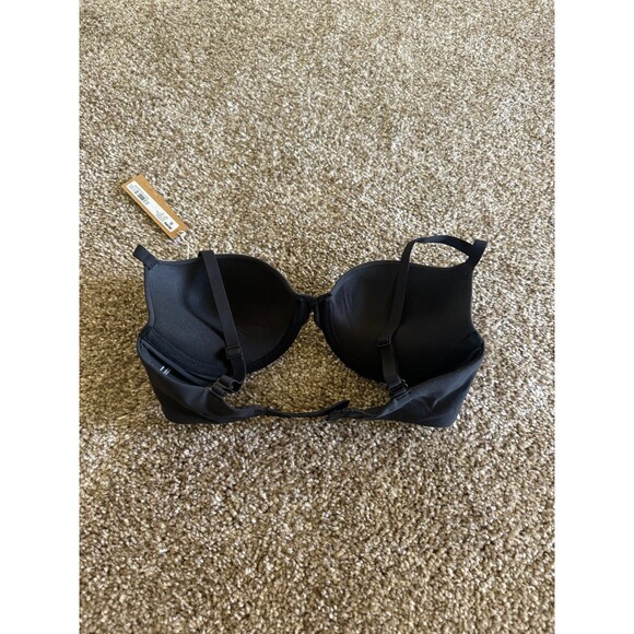 Skims Fits Everybody Push-up Demi Bra Size 30B Onyx - Picture 5 of 6